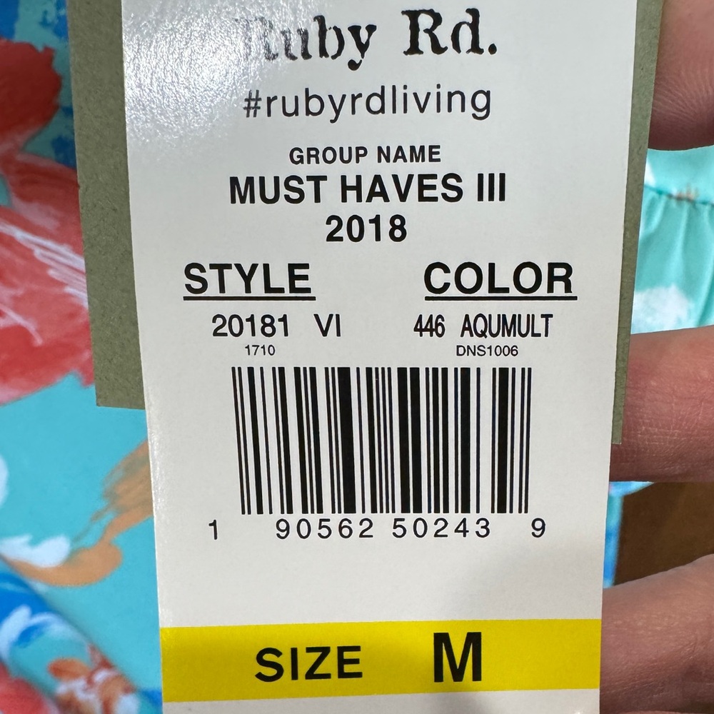 Ruby Rd. Multicolor Floral Dress - Picture 6 of 7